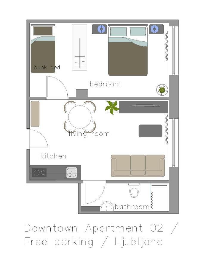 Apartment Downtown / Free Parking *